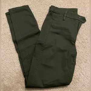 Green Gap pants